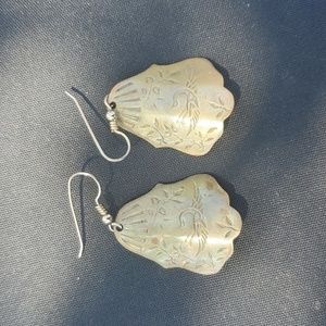 Vintage 80's Brass Earrings.